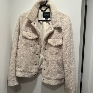 Sanctuary Shesrling off white jacket